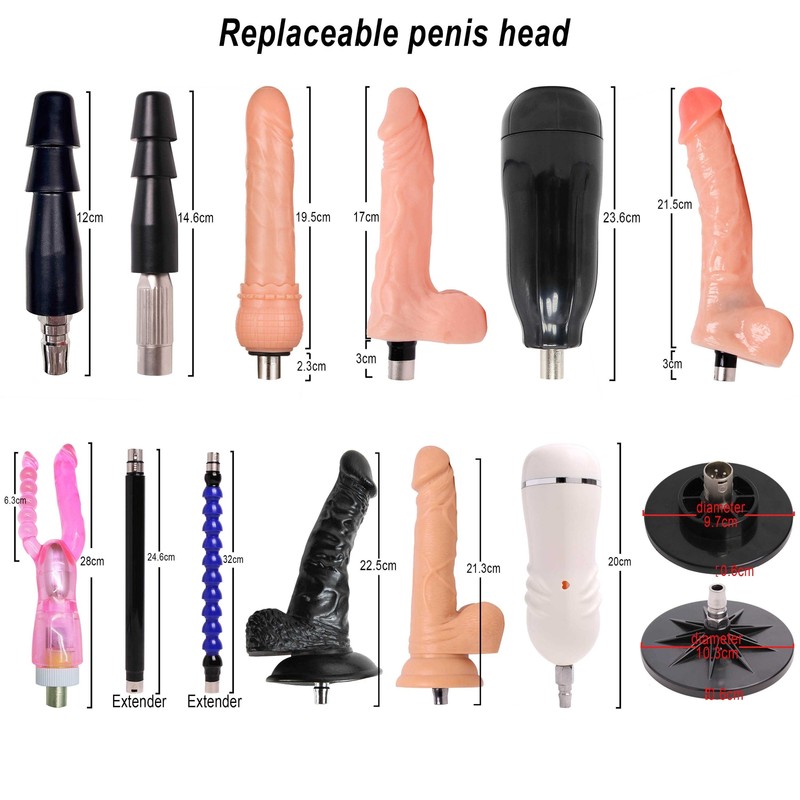 Sex Machine Fuckmachine Attachments Dildo Rod Sex Toys Anal Plug Accessories USA
