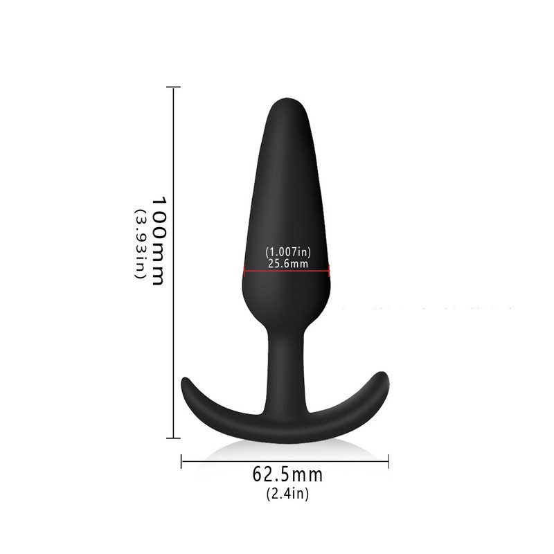 3PCS Smooth Silicone Anal Trainer Anal Butt Plug Set Anal Sex Toys for Men Women gallery