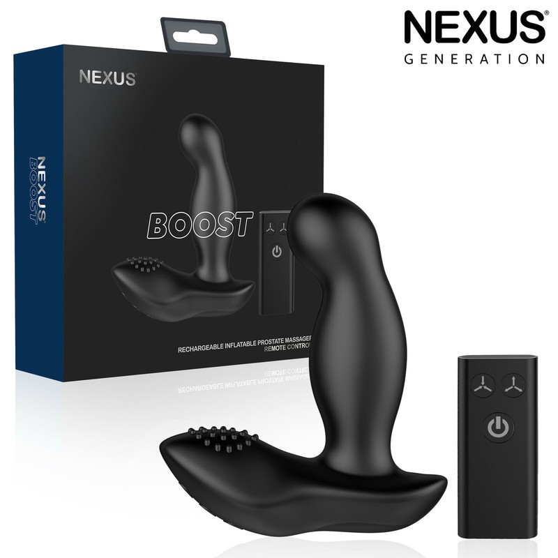 Nexus BOOST ANAL PLUG Anal Remote Control INFLATABLE Prostate P SPOT MASSAGER