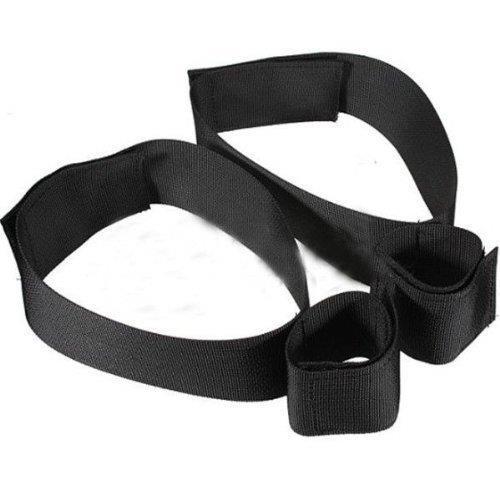 Rachel&rsquo;s Pleasures Thigh Cuffs Hook and Loop Bondage BDSM Sex Toy – No Packaging
