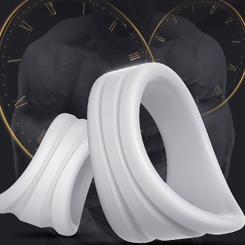 Cock Ring Super Stretch Stay Harder Penis Sleeve Foreskin Correction ED Solution gallery