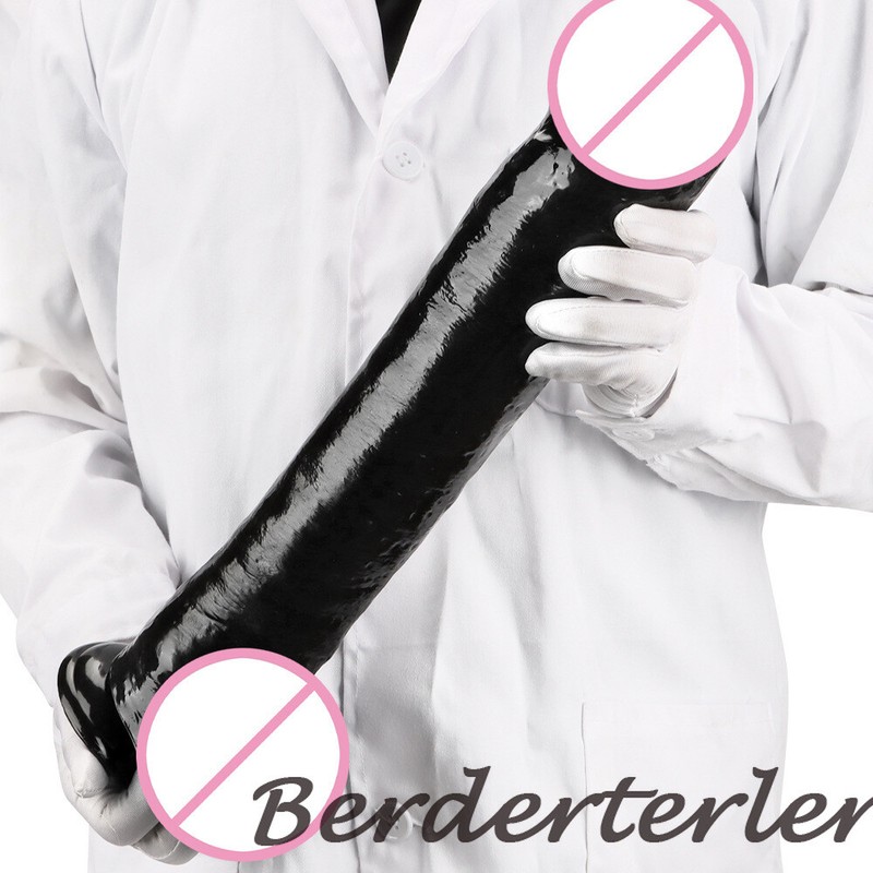 40cm Oversized Dildo Dilator Anal Plug Butt Masturbator Realistic Penis Sex Toys