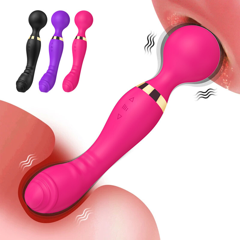 Sex Toys for Women Double Ended Head Vibrator G Spot Dildo Clit Vagina Massager