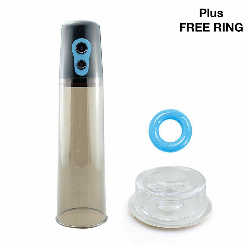 Male Penis Enlarger Cylinder Electric Vacuum Pump Bigger Enlargement Enhancer Ed