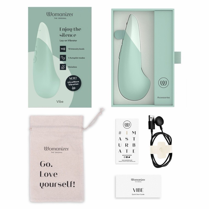 Womanizer Vibe Silent Vibrator | Sage gallery