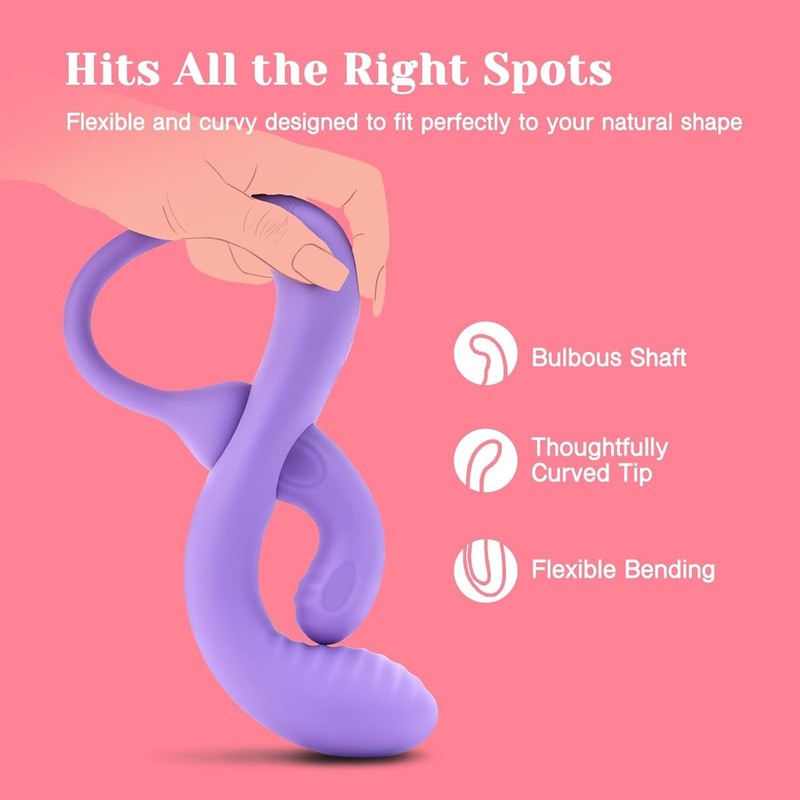 Wizzy Transformable Rabbit Vibrator – Clit, G-Spot & Anal Dual-Action Sex Toy gallery