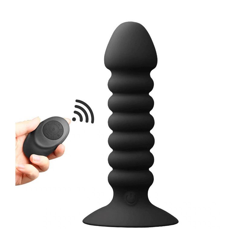 Wireless Remote Control Vibrating Anal Butt Plug Beads vibe Sex-toys for Couples
