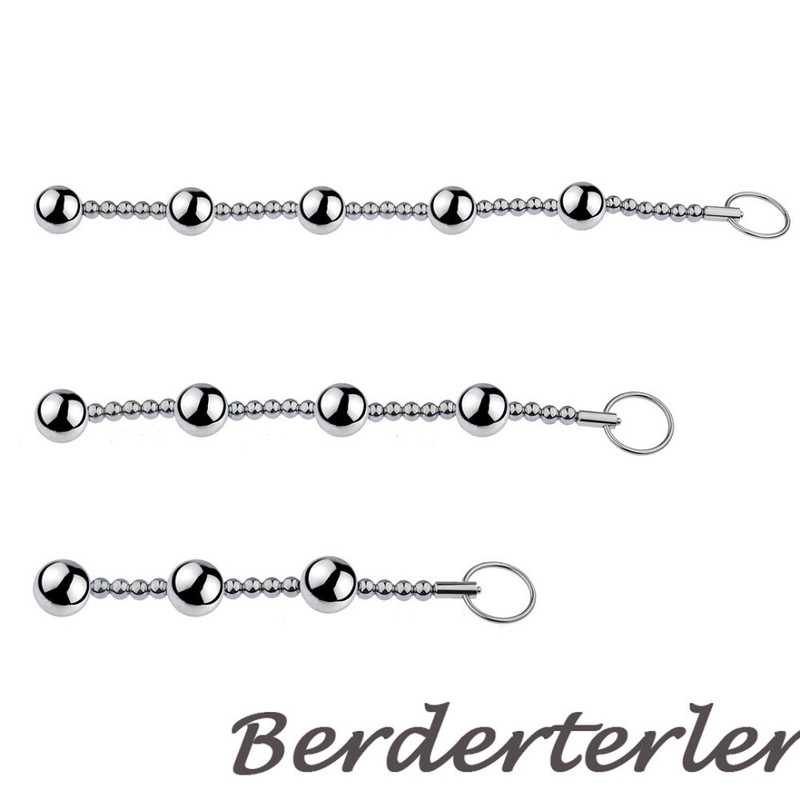 Metal Anal Beads Pull Beads Anal Plug Butt Plug Penetration Anal Dilator Sex Toy gallery