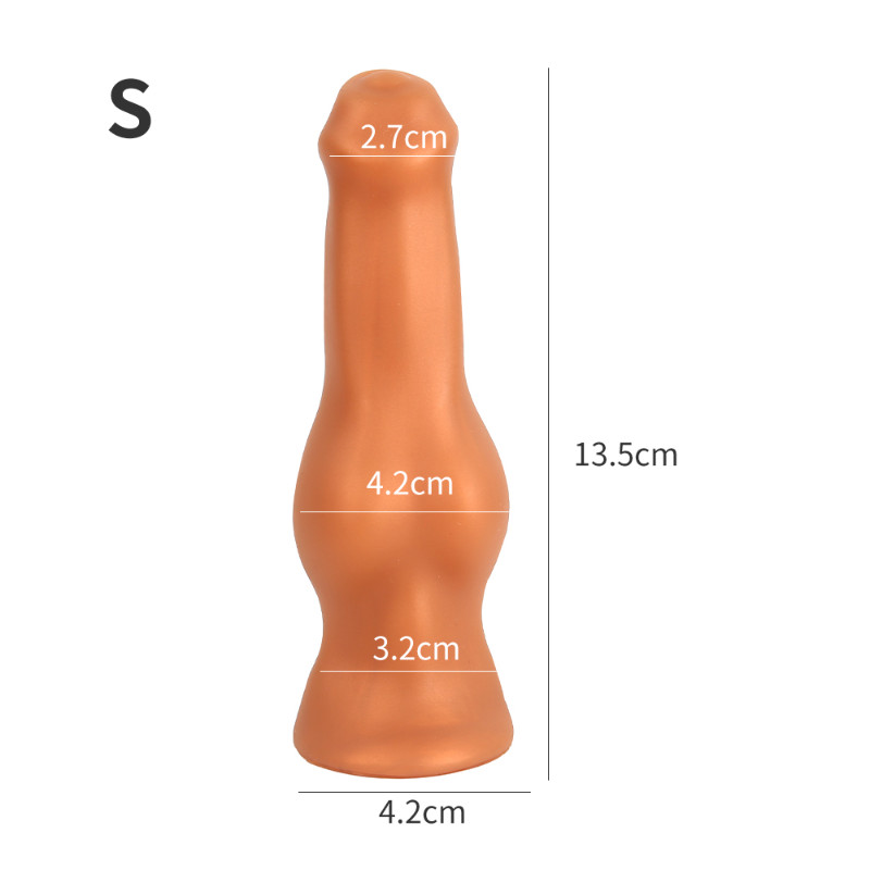 S/M/L Silicone Deep Anal Plug Dildo Vaginal Anal Dilator Huge ButtPlug Sex Toys