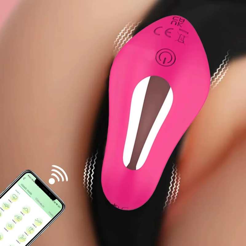 Mini Wireless Bluetooth APP Control G-Spot Vibrator Female Clit Stimulator Weara