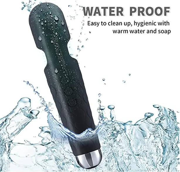 Mini Multi-Speed Massager Wand Powerful Full Body Magic Massage USB Rechargeable gallery