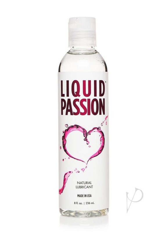 Liquid Passion Natural Water Based Lubricant 8oz
