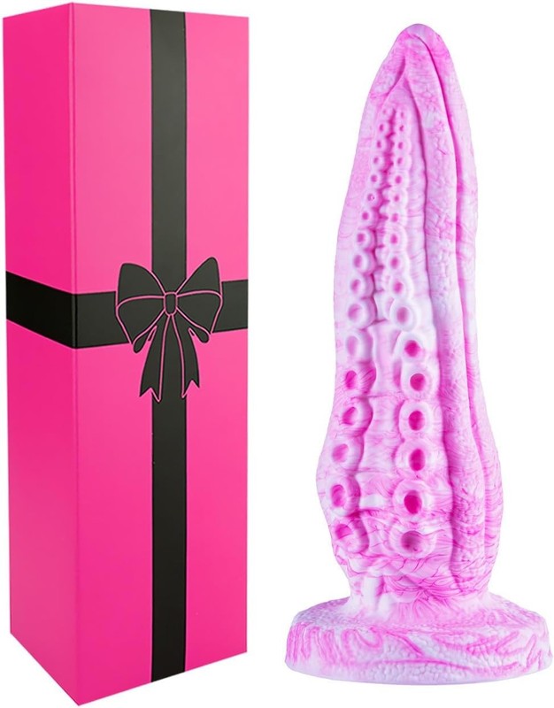5 Inch Small Tentacle Octopus Dildo Cute Anal Plug with Suction Cup, 6 Inch Real