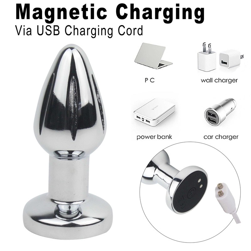 Remote Control Vibrating Butt Plug Anal Vibrator G Spot Massager Dildo Sex Toys gallery
