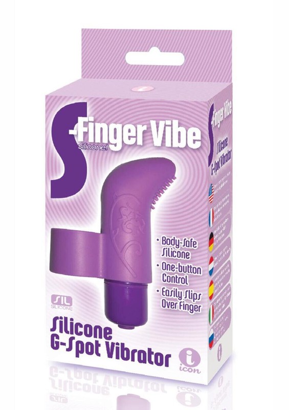 The 9's - S-Finger Silicone G-Spot Vibrator gallery