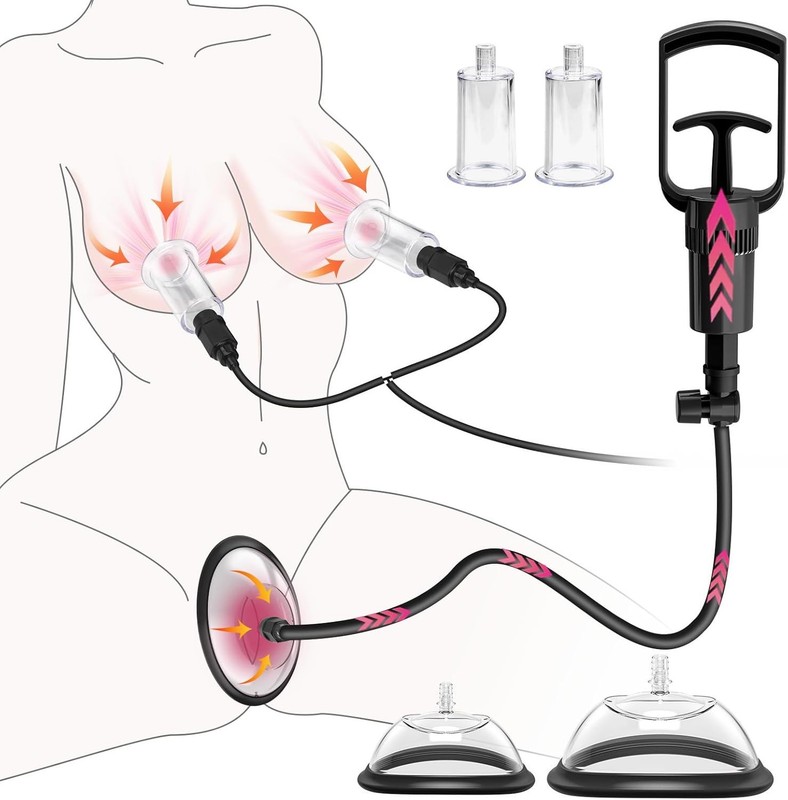 Pussy Pump Nipple Sucking Toys Women Sex Toy, Sex Toys for Female Vacuum Vagina