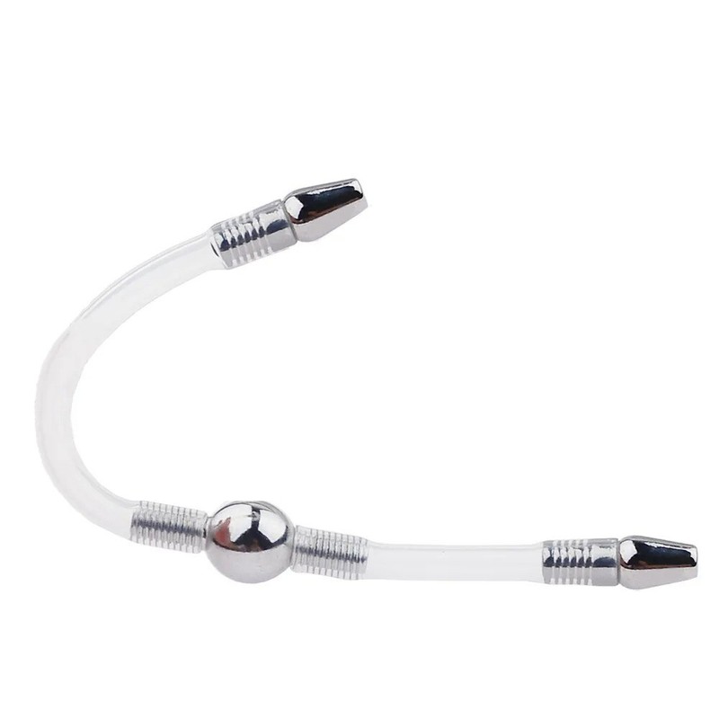 Male Flexible Urethral Penis Plug Silicone Dilator Prostate Massages BDSM Tools gallery