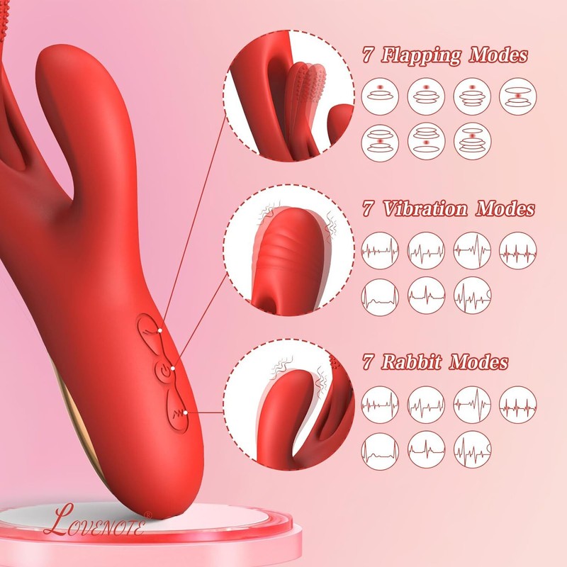 Tapping Patting Sucking Vibrator for Women Clit G-spot Stimulator Dildo Sex Toys gallery