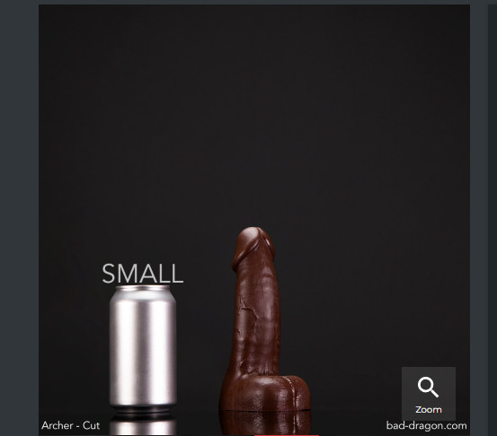 NEW Bad Dragon ARCHER CUT Fantasy SMALL Silicone Dildo CUM TUBE + SUCTION CUP gallery