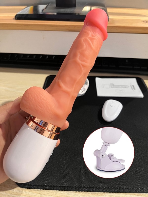 Automatic Thrusting Dildo Sex Machine for Women Hands-Free Sex Toys Telescopic