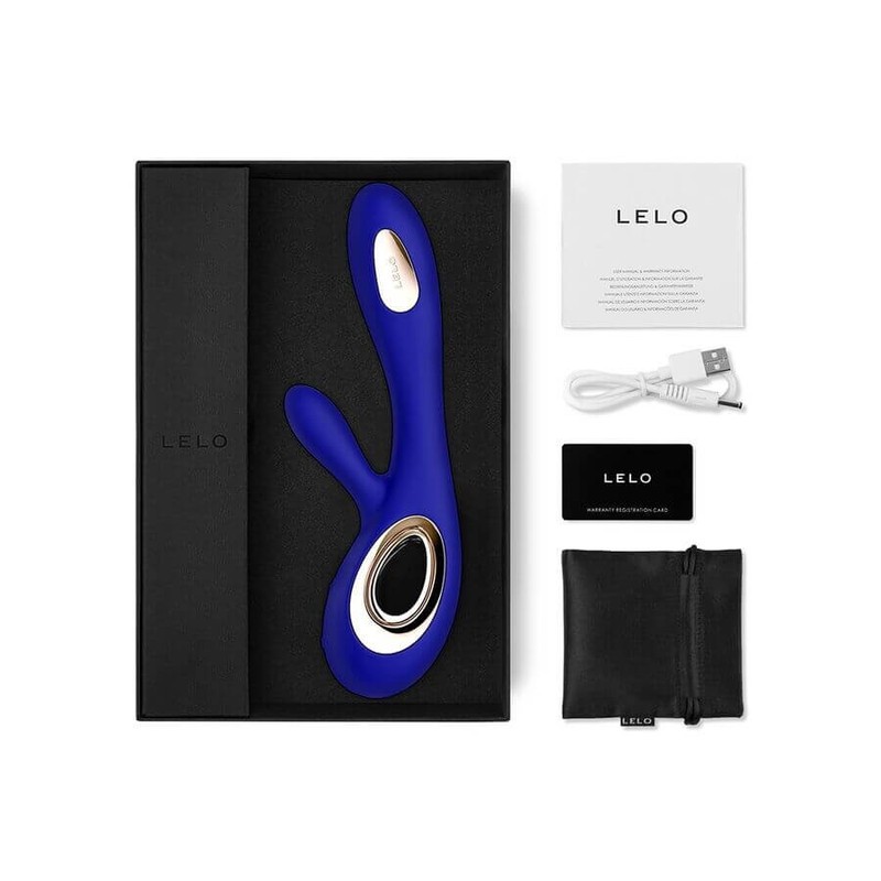 Lelo Soraya Wave Deep Night Blue Rabbit Vibrator gallery