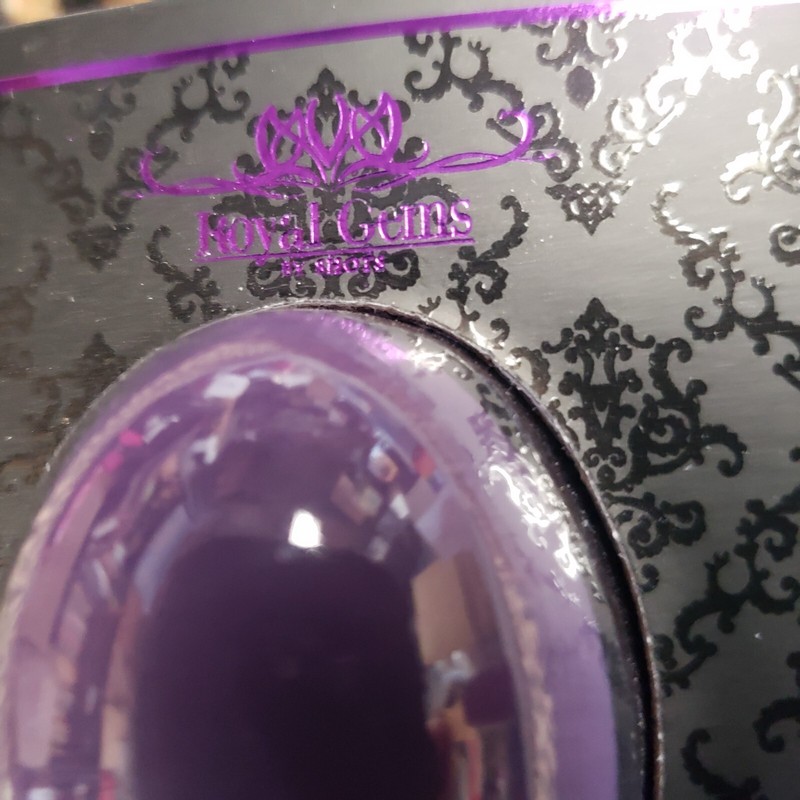 Royal Gems by Shots 😈 BRILLIANT🔥 10 Speed Rechargeable Bullet Vibrator PURPLE gallery