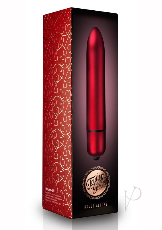Truly Yours Rouge Allure Bullet Vibrator – Red