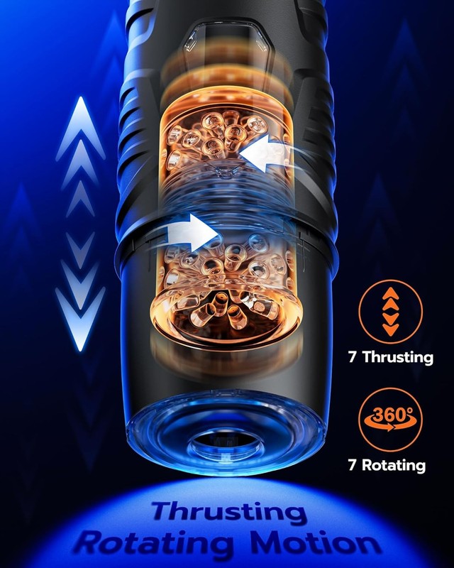 EINSEO AI Sync Male Masturbator Sex Toy 7 Thrust & 7 Rotating Modes gallery