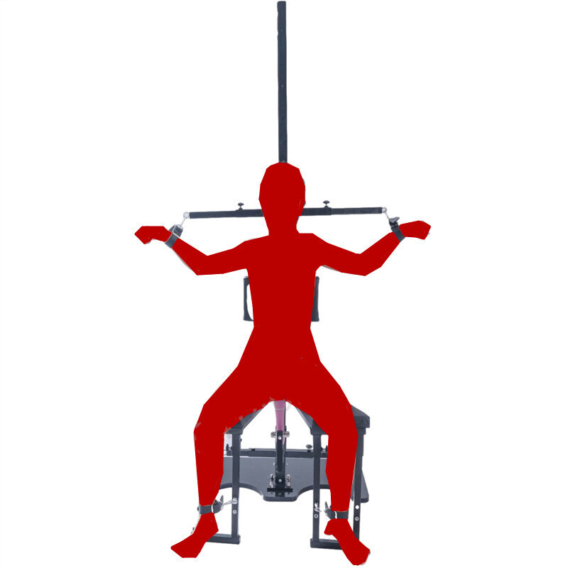 BDSM Bondage Standing-Sitting Rack Flirting Love Chair Slave Trainging Sex Toys gallery