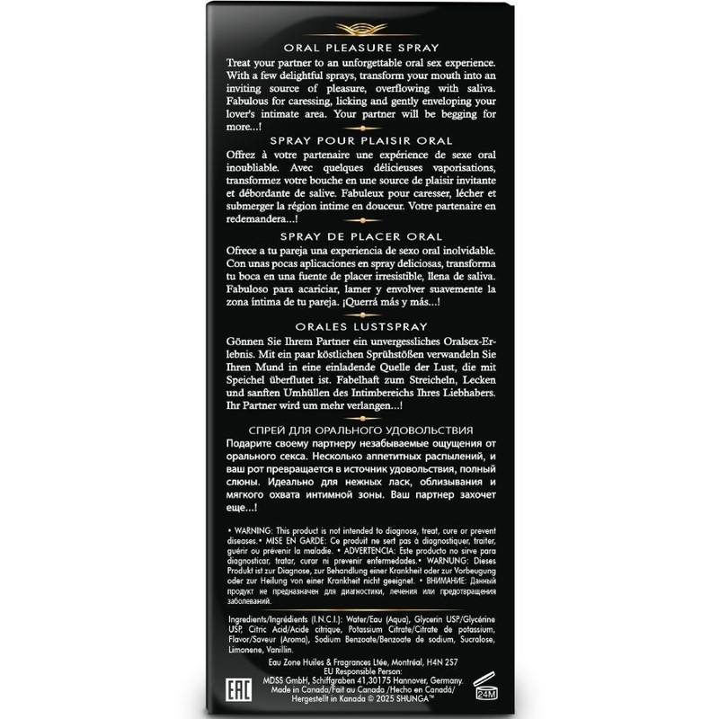 Shunga Waves of Pleasures - Watermelon Spray for Oral Sex 20ML gallery