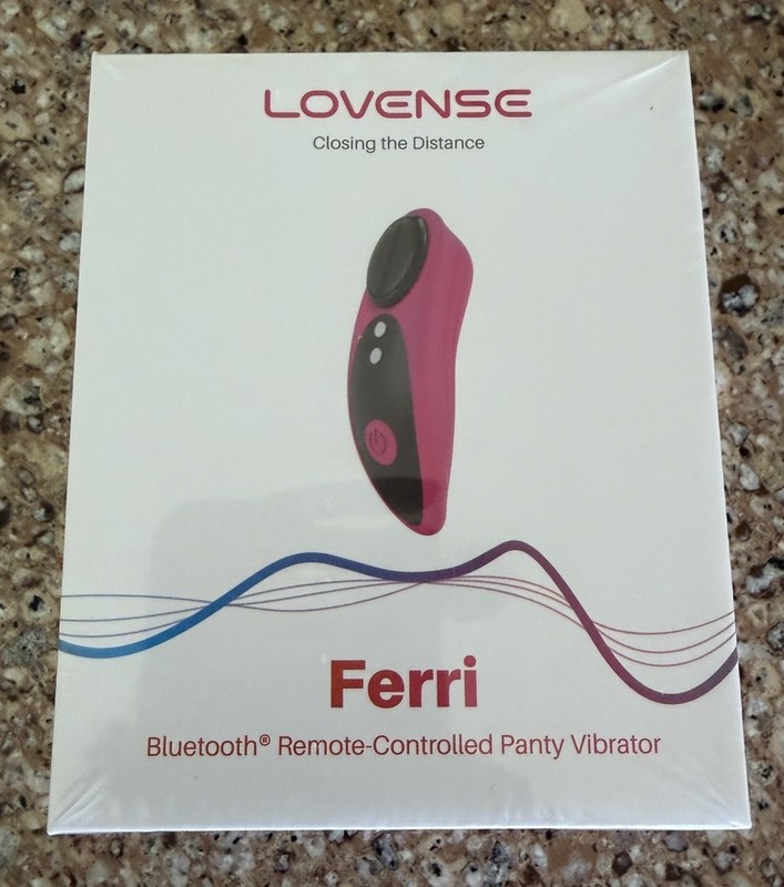 LOVENSE Ferri Wearable Remote Control Panty Vibrator – BRAND NEW SEALED!