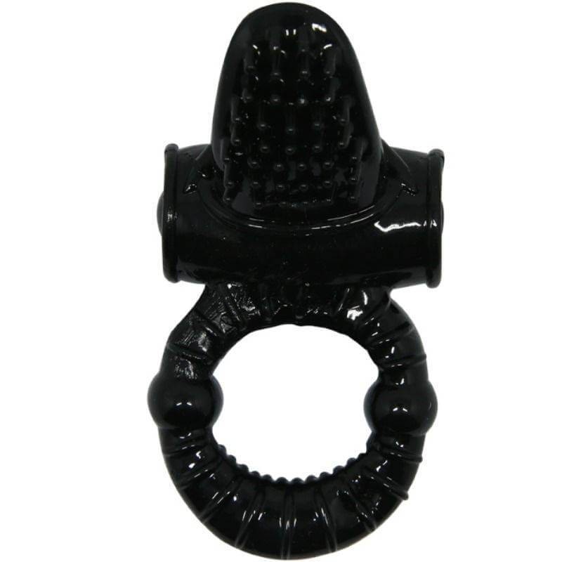 Dance Sweet Ring – Vibrating Phallic Ring with Clitoral Stimulator