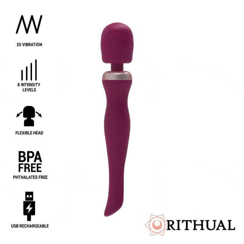 Rithual – Akasha Wand Rechargeable 2.0 Orchid Wall Vibrator