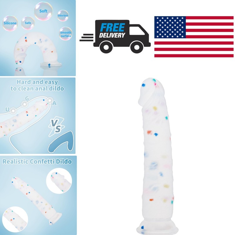 8 Inch Realistic Dildo with Strong Suction Base for Enhanced Sensory Experience