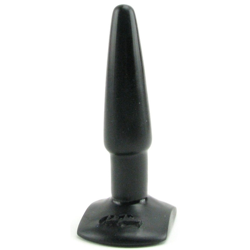 Doc Johnson Classic Butt Plug Smooth Small Black – Anal Dildo Probe Sex Toy