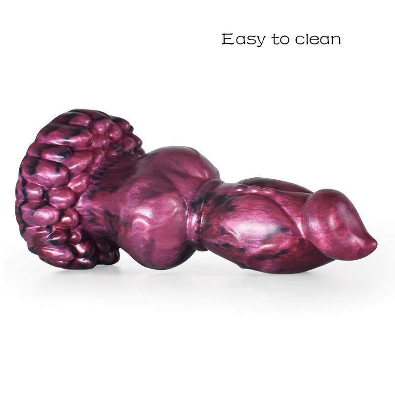 Realistic Anal Plug With Suction Cup Silicone Big Butt Plug Fantasy Knot Dildo gallery