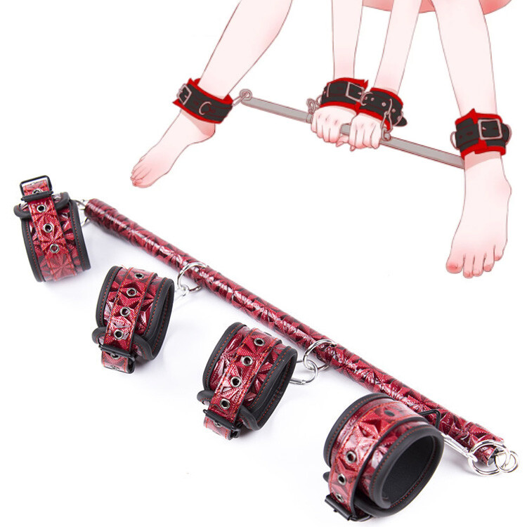 Open Leg Bar Handcuffs Ankle Cuffs BDSM Bondage Kit Restraints Couples Sex Toys