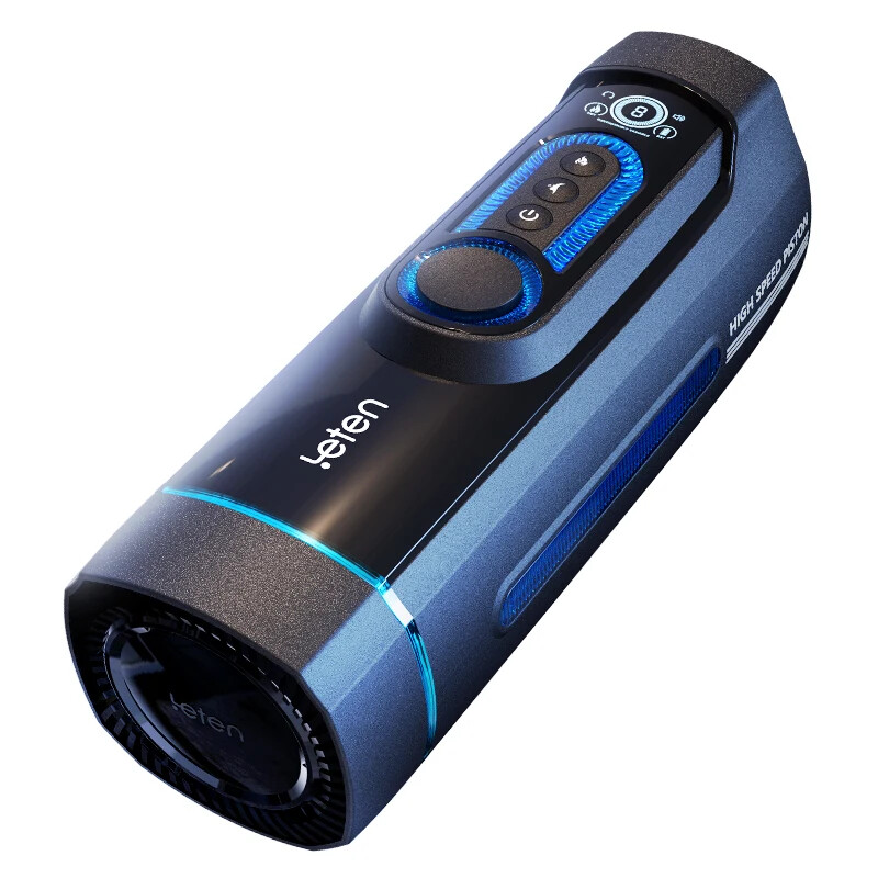 Leten X9-IV Piston Speed Retractable Male Masturbator Moaning Heating Thrusting