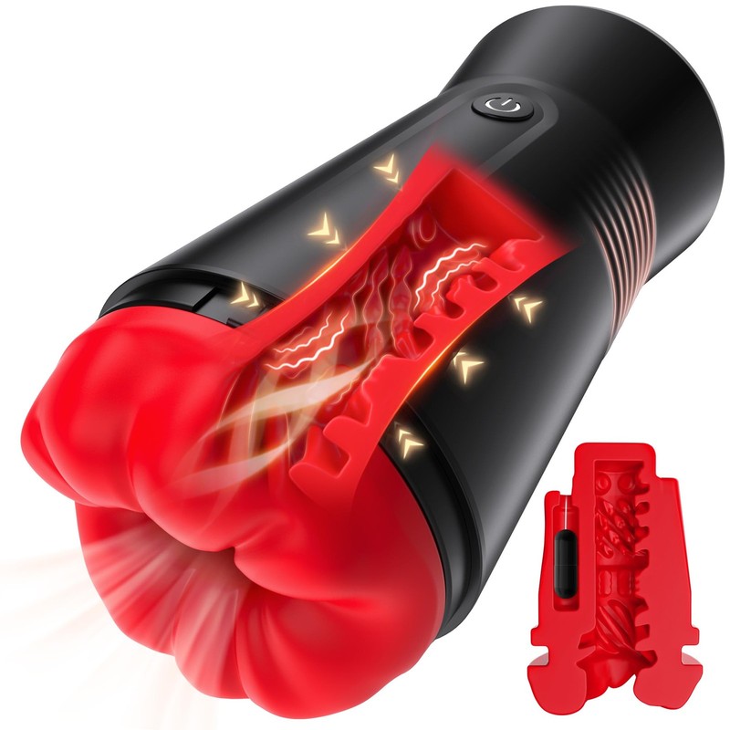 EINSEO Male Masturbator Sex Toys for Men 5IN1 Male Sex Toy with 9 Vibrating ... gallery