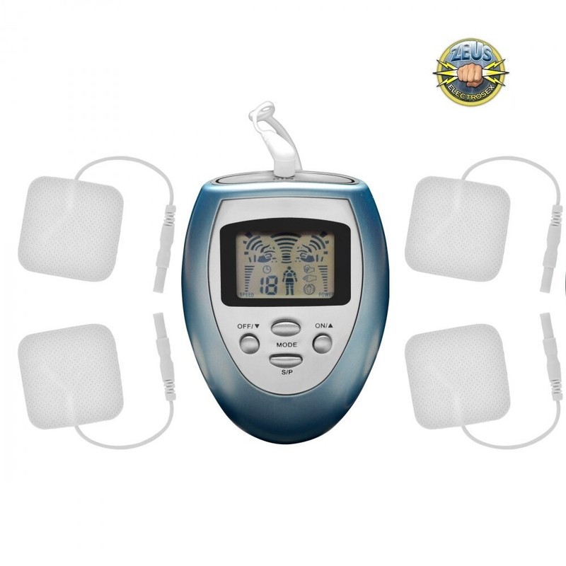 ZEUS ELECTROSEX PALM POWERBOX w/ Pads Electro Stimulation 6 Modes E-stim Bondage gallery
