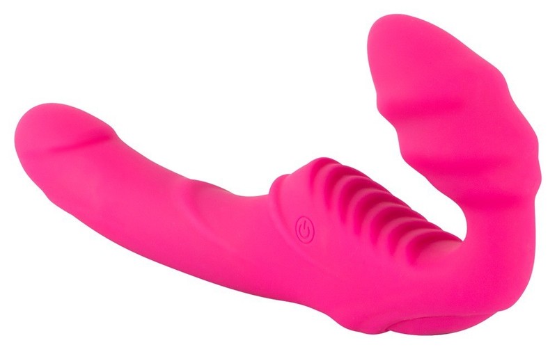 Strapless Vibrating Pink USB Waterproof 9 Modes