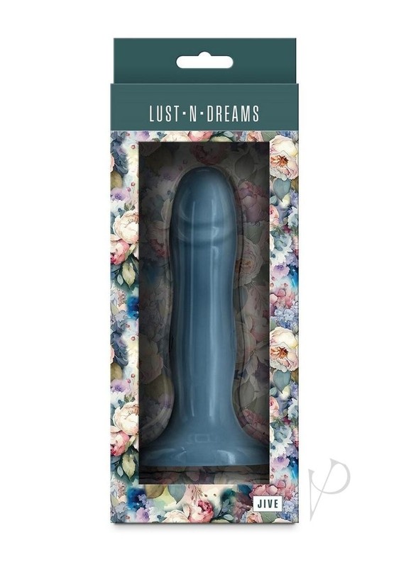 Lust-N-Dreams Jive Silicone Flexible Dildo with Suction Cup – Teal