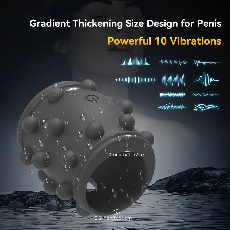 Silicone Penis Cock Ring Erection Sling Ball Stretcher Stronger Sex Toys For Men gallery