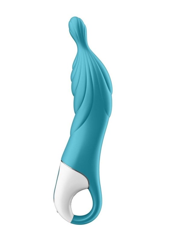 Satisfyer A-Mazing 2 Silicone Vibrator - Turquoise gallery