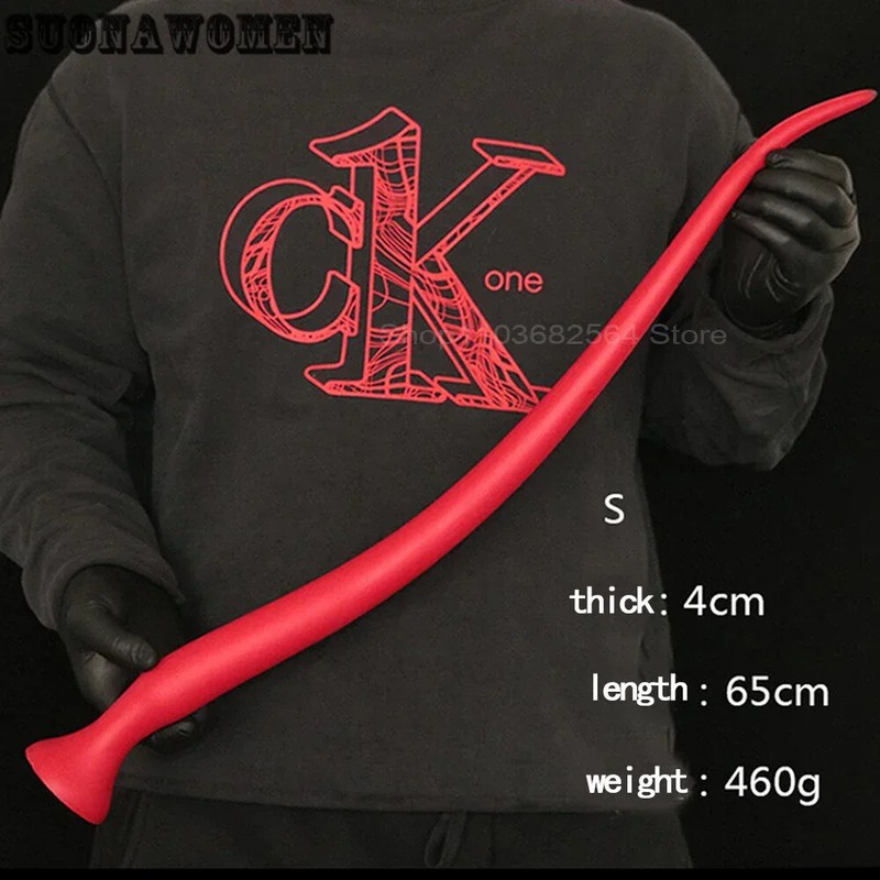 64cm Super Long Deep Large Sucker Dildo Prostate Massager Anal Dilator Sex Toy gallery