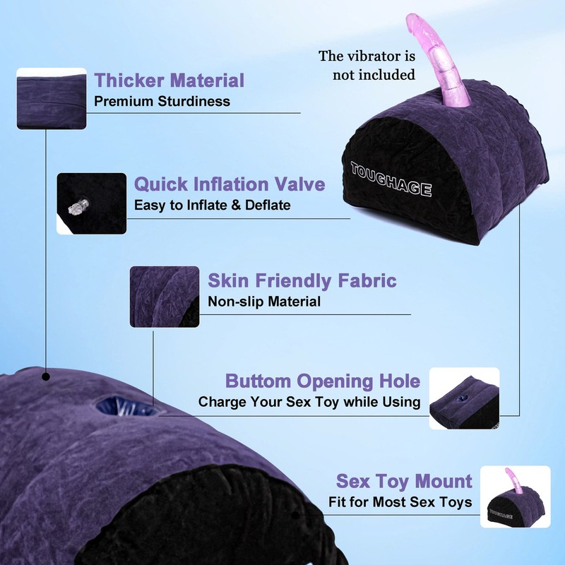 Sex Chair Inflatable Pillow Weightless Bouncer Stool Love Position Aid Sex Toys gallery