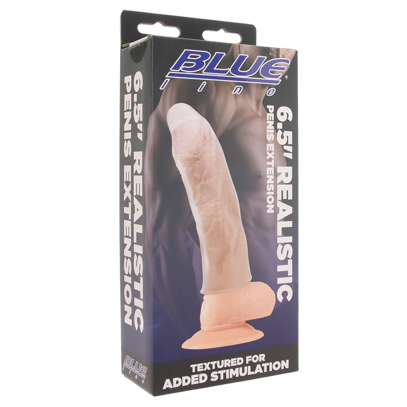 Realistic Male Penis Extension Cock Enhancer Enlarger Stretchy Extender Sex Toy gallery