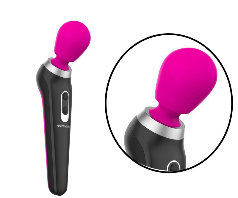 Palm Power Wand Massager EXTREME RECHARGEABLE Personal Vibrator With WARRANTY
