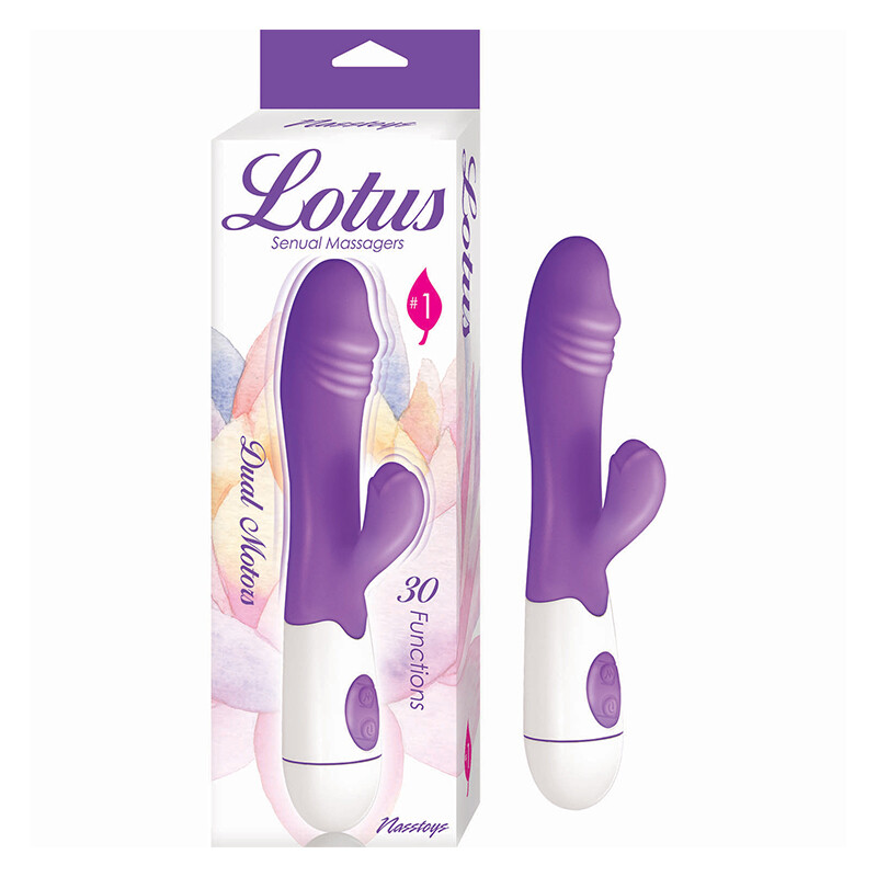 Lotus Sensual Massagers #1 30 Functions Rabbit Vibrator Sex Toy dual-motors
