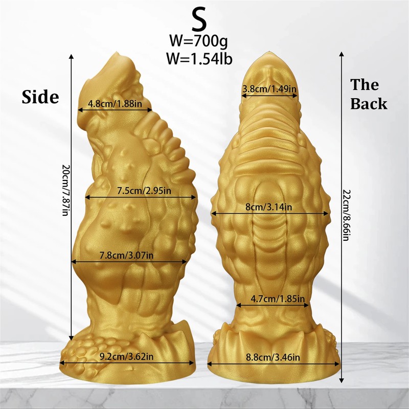 Dragon Dildo 75-85mm Monster Dildo Huge Anal Plug Penis Sex Toys For Women/Men